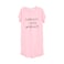 Ladies Night Dress Short Sleeve Free Size