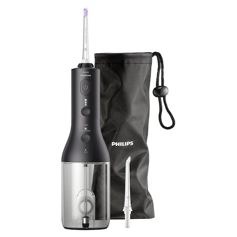 Philips Sonicare 3000 Series Cordless Power Flosser HX3806/31 Black