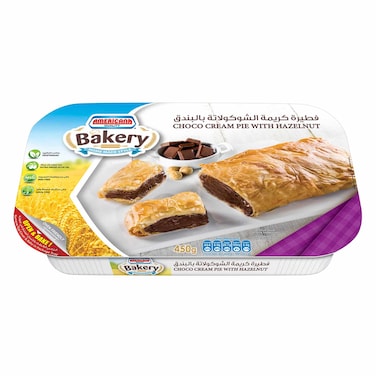 Americana Bakery Choco Hazelnut Cr&egrave;me Pie 450g