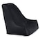 In House Harvey Velvet Bean Bag Chair - Medium - Dark Grey