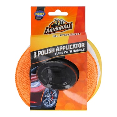 Kent Car Care Armor All Polish Applicator Pads With Handle