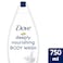 Dove Deeply Nourishing Body Wash, for instant moisturising, Original, No Sulfates or Parabens, 750ml