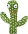 Dancing Cactus Toy, Blueland Electric, Shaking, Recording, Singing, Talking Toys, "Repeat Your Speech" Plush Stuffed Gift For Toddler, Baby, Kids, Age 1 2 3 4 5 6 7