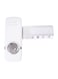 Generic Toothpaste Dispenser With Toothbrush Holder Set Multicolor