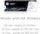 HP 201A Laserjet Toner Cartridge, Yellow - Cf402A