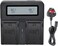DMK Power DMK-DC03 NP-FZ100 Fast Dual Digital Battery Charger Compatible with NP-FZ100, BC-QZ1 A7RIII A7R3, a7 III, Alpha 9, Alpha 9R, Alpha 9S Digital Camera