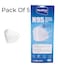 N95 Pack Of 50 Pieces Disposable White Face Mask