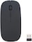 Generic T/H2.4G Rechargeable Wireless Mouse, Silent Business Wireless Optical Mouseblack