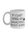 muGGyz Camp Hair Don't Care Printed Coffee Mug White