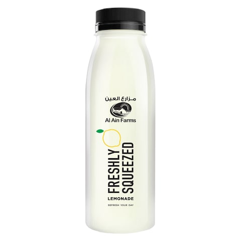 Al Ain Farms Freshly Squeezed No Sugar Added Juice Lemonade 300ml