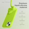 elago Liquid Silicone for iPhone 15 case cover Full Body Protection, Shockproof, Slim, Anti-Scratch Soft Microfiber Lining - Lime Green