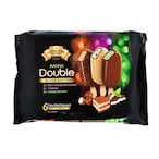 Buy London Dairy Mini Double Black Edition Ice Cream 60ml Pack of 6 in UAE