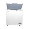 Akai 255L Chest Freezer with Lock Light and Castors for easy movement, CFMA-255CE-AR6N, White