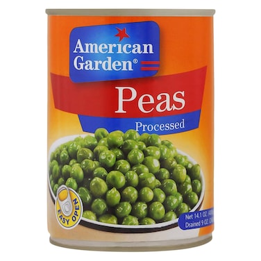 American Garden Processed Green Peas 400g