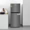 Geepas 180 L Double Door Total No-Frost Refrigerator- GRF2522SXN  Multi-Airflow with Faster and Deep Cooling  LED Interior Light and Unbreakable Glass Shelves,   Metallic Grey  2 Years Warranty