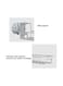 Generic Household Kitchen Punch-Free Sink Storage Rack Silver