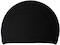 Aiwanto - 1 Pc Black Swimming Cap Waterproof Reusable Unisex Swimming Cap PU Coating Long Hair Head Hat Bath Hat Swim Cap for Women and Men for Water Sports Club Activities