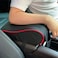 Car Armrest Pad, PU Leather Car Handrail Box Pad Soft Memory Foam Center Console Cushion With Cell Phone Pocket