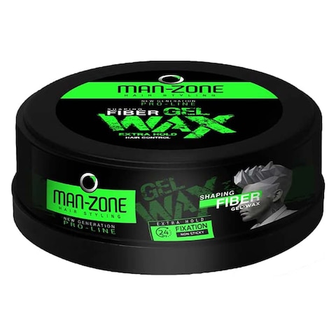 Man-Zone Extra Hold Fiber Gel Wax - 125 gram
