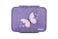 Essen - Tritan Bento Lunch Box for Kids Girls - Purple Butterfly