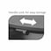 Kangaro DP-800 2 Hole Aluminium Die Casted Heavy Duty Paper Punch, Removable Chip Tray, Metal Guide Bar, 63 Sheets Capacity