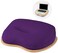 Aiwanto Portable Lap Desk, Laptop Stand with Pillow Tablet Stand With Cable Hole And Anti-Slip Strip For Home/Office/Traveling/Car, 30 X 40 Cm, Deep Purple
