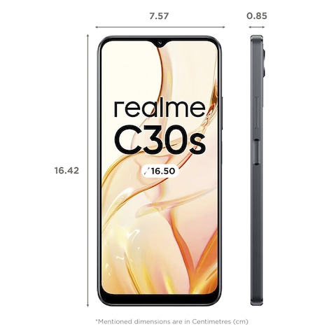 Realme C30s 2GB 32GB 4G Dual Sim Smartphone 6.5 Inch Stripe Black