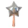 24" Silver Sparkly Star Balloon Kit