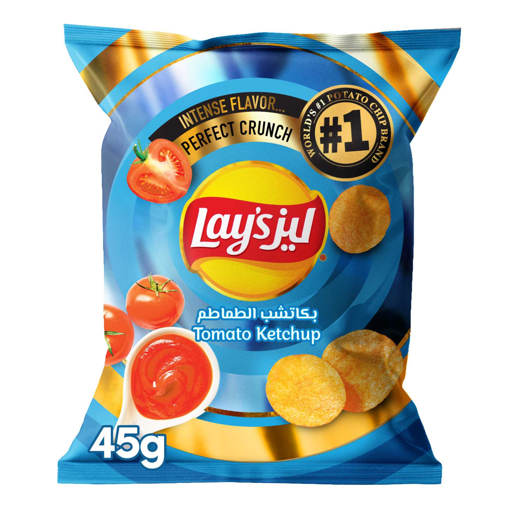 Lay&#39;s Tomato Ketchup Potato Chips 45g