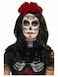 Smiffy's Day of The Dead Glamour Make-Up Kit for Women- Aqua/Black