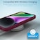 Remson Mag-X Magnetic Hybrid Protective Silicone Case Military Grade Protection For iPhone 14 (Maroon)