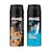 Axe Ice Chill Deodorant Spray for Men - 150ml with Axe Cookies - 150ml