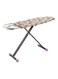 Generic Cotton Covered Portable Ironing Board Silver/Beige/Black