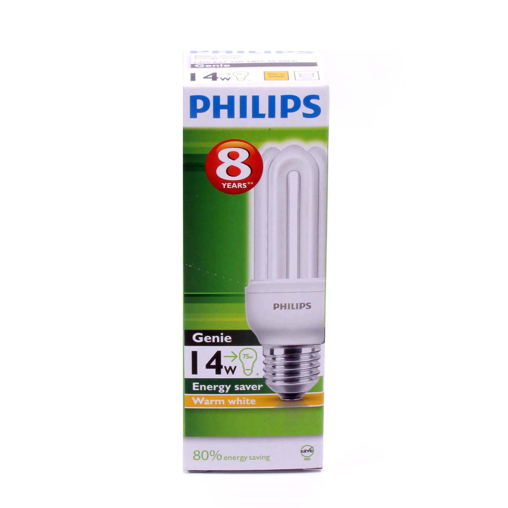 Philips Genie Bulb Warm White 14 Watts