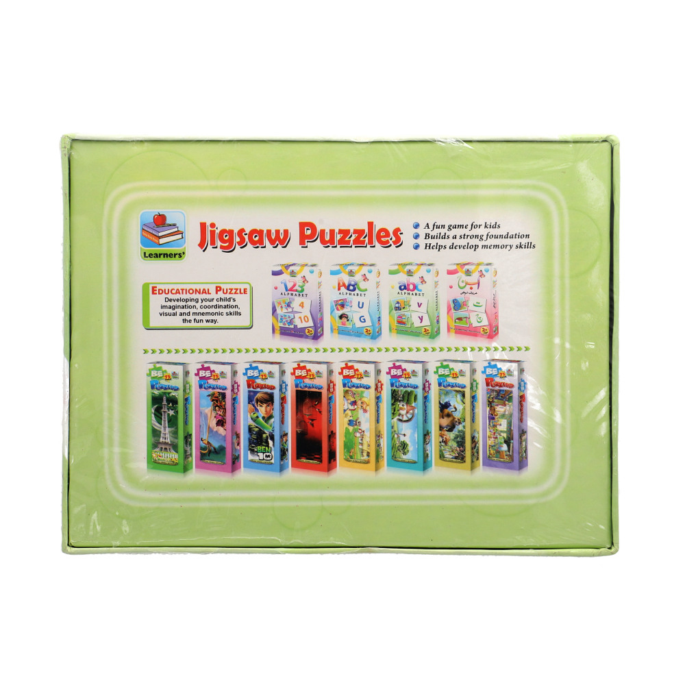 Learner&#39;s Real Jigsaw Puzzle 12pcs