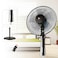 AFRA Electric Stand Fan, 60W, Adjustable Height, 5 Blades, Includes Remote Control, Black, G-Mark, ESMA, RoHS, And CB Certified, AF-1660BKR, 2 Years Warranty