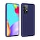 Soft Silicone Blue Case Cover For Samsung Galaxy A52s 5G