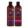 Hask Curl Care Moisturizing Shampoo 355ml And Curl Care Detangling Conditioner Red 355ml