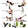 Generic - Muscle Exercise Equipment Home Fitness Equipment Double Wheel Abdominal Power Wheel Ab Roller Gym Roller Trainer Training
