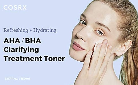 Cosrx AHA/BHA Clarifying Treatment Toner 150ml 2 Pack - Skin Rejuvenation, Daily Exfoliation, Skin Brightening, Whiteheads &amp; Blackheads Prevention