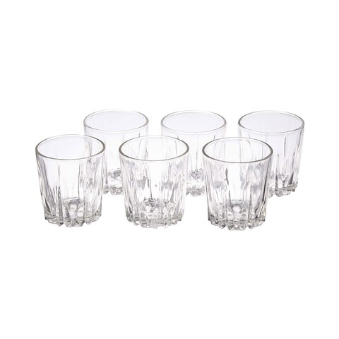 Roxx Decanter Juice Glass Set - 7 Count - Clear