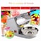 Aiwanto Ice Crusher Ice Shaver Ice Masher Ice Blender for Bar Resturant Home Electric Dual Blade Ice Crusher Shaver Snow Cone Maker Machine 300W 145lbs/hr(Grey)