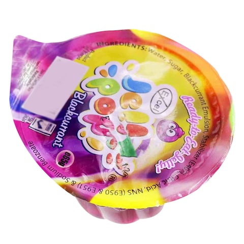 Jelly Pop Ready To Eat Blackcurrant Jelly 65g