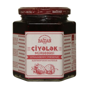Buy Bagdan Strawberry Preserve 400g Online | Carrefour UAE