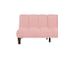 In House Sana 2 In 1 Sofabed Velvet Upholstered - Light Pink