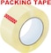 AL ARQAM Clear Packing Tape - 2 Inches x 100 Yards   Strong Heavy Duty Packaging Tape for Sealing Parcel Boxes, Moving Boxes, Houses, Large Postal Bags, Office Supplies (6 Rolls)