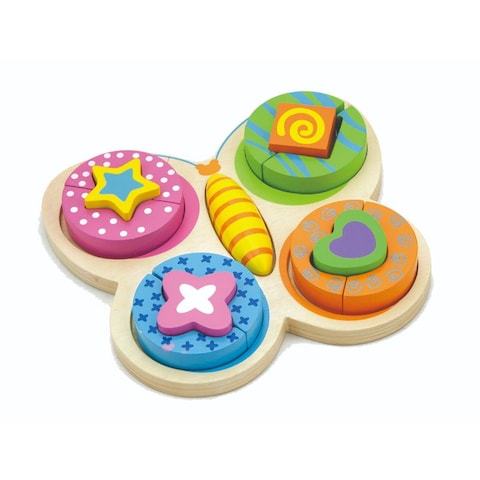 VIGA Block Puzzle Butterfly