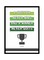 Spoil Your Wall Quotes Poster With Frame White/Green/Grey 40x55cm
