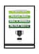 Spoil Your Wall Quotes Poster With Frame White/Green/Grey 40x55cm