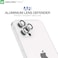 Amazing Thing SUPREME AR Lens Defender for iPhone 13 PRO Camera Lens Protector (6.1 inch) [3 Lens] - Silver
